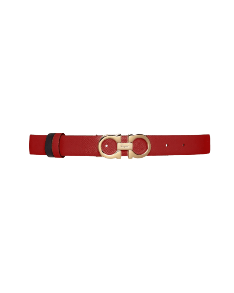 Donna Red and Black Reversible Belt - Endless - UAE Rental and Resale for Women's Fashion