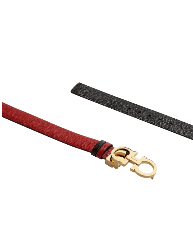Donna Red and Black Reversible Belt - Endless - UAE Rental and Resale for Women's Fashion