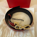 Donna Red and Black Reversible Belt - Endless - UAE Rental and Resale for Women's Fashion