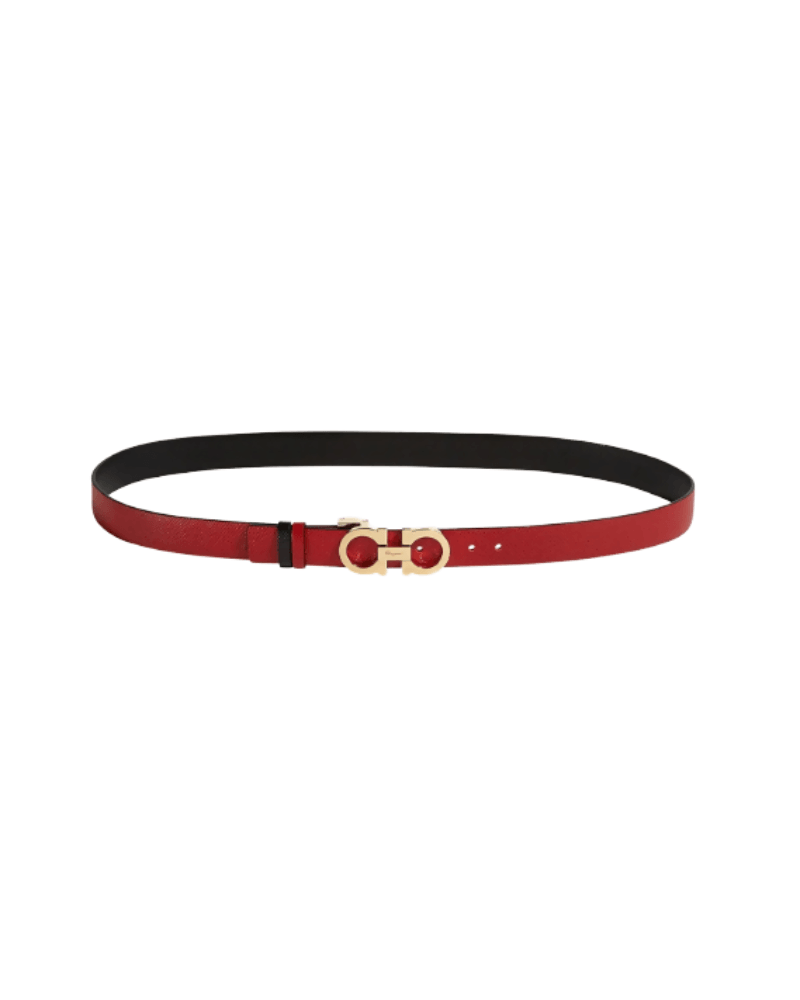 Donna Red and Black Reversible Belt - Endless - UAE Rental and Resale for Women's Fashion