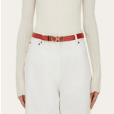 Donna Red and Black Reversible Belt - Endless - UAE Rental and Resale for Women's Fashion