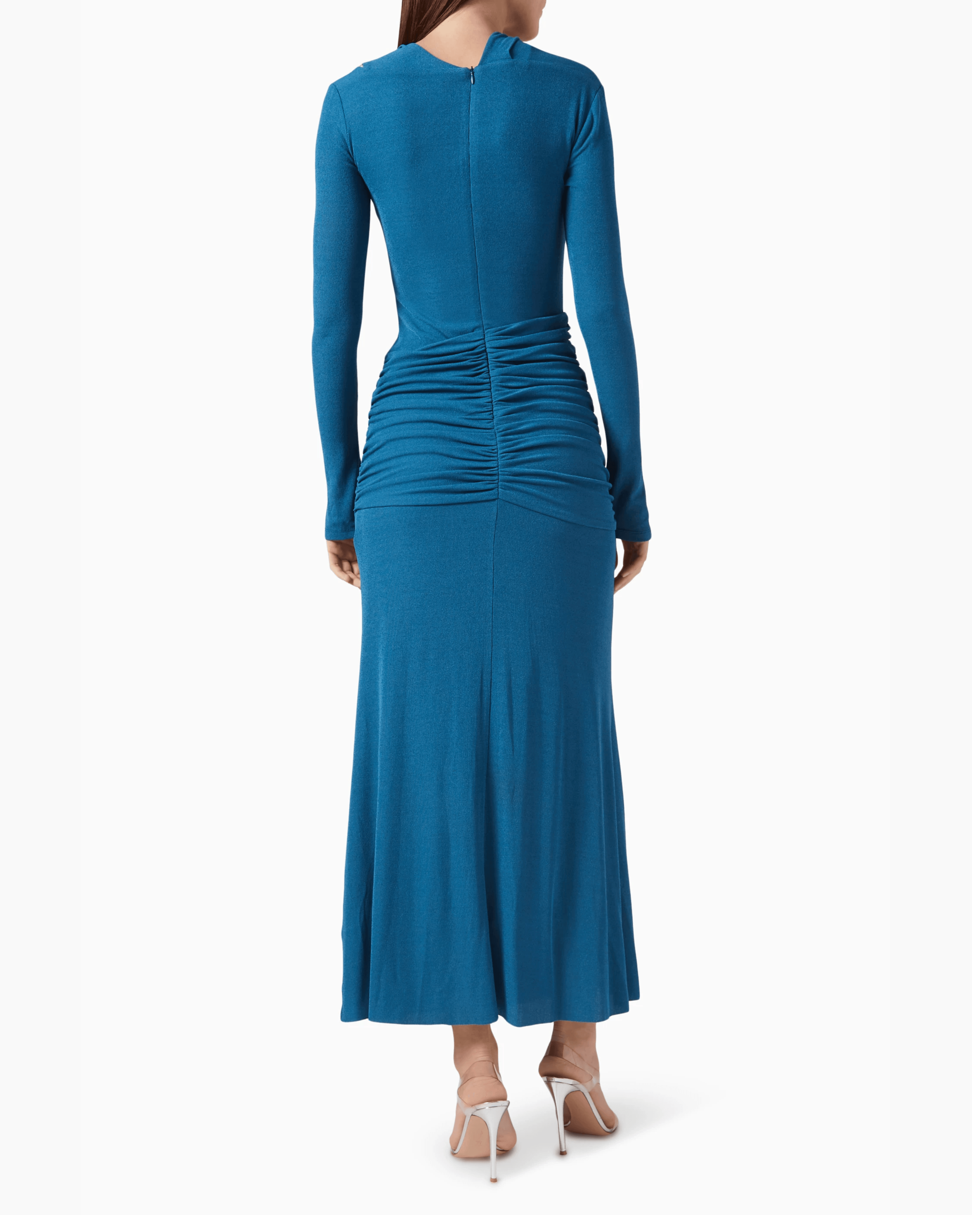 Draped Midi Dress - Endless - UAE Rental and Resale for Women's Fashion