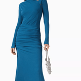 Draped Midi Dress - Endless - UAE Rental and Resale for Women's Fashion