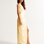 Draped Wrap Skirt Maxi Dress - Endless - UAE Rental and Resale for Women's Fashion
