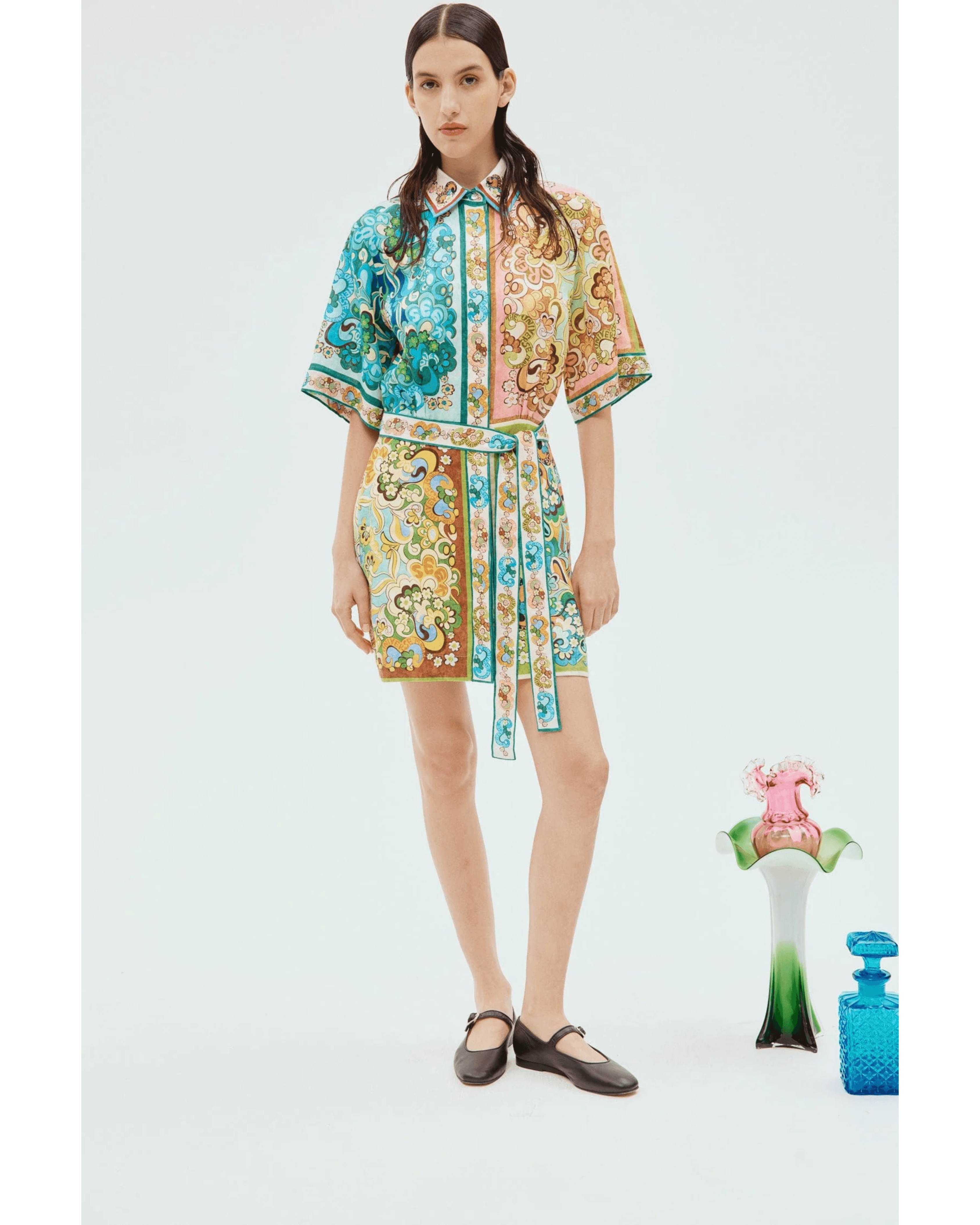 Dreamer Mini Dress In Cotton - Endless - UAE Rental and Resale for Women's Fashion