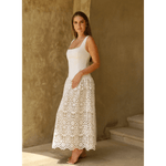 Drop Waist Midi Dress - Endless - UAE Rental and Resale for Women's Fashion