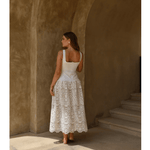 Drop Waist Midi Dress - Endless - UAE Rental and Resale for Women's Fashion