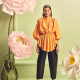 Ebony Elegant High-Waisted Trousers - Endless - UAE Rental and Resale for Women's Fashion