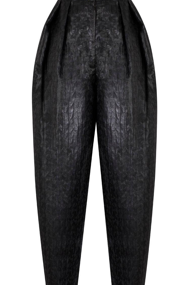 Ebony Elegant High-Waisted Trousers - Endless - UAE Rental and Resale for Women's Fashion