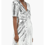 Eden V-Neck Sequinned Dress - Endless - UAE Rental and Resale for Women's Fashion