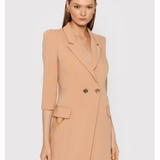 EF Beige Blazer Dress in Crêpe - Endless - UAE Rental and Resale for Women's Fashion