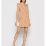 EF Beige Blazer Dress in Crêpe - Endless - UAE Rental and Resale for Women's Fashion