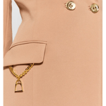 EF Beige Blazer Dress in Crêpe - Endless - UAE Rental and Resale for Women's Fashion