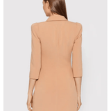 EF Beige Blazer Dress in Crêpe - Endless - UAE Rental and Resale for Women's Fashion
