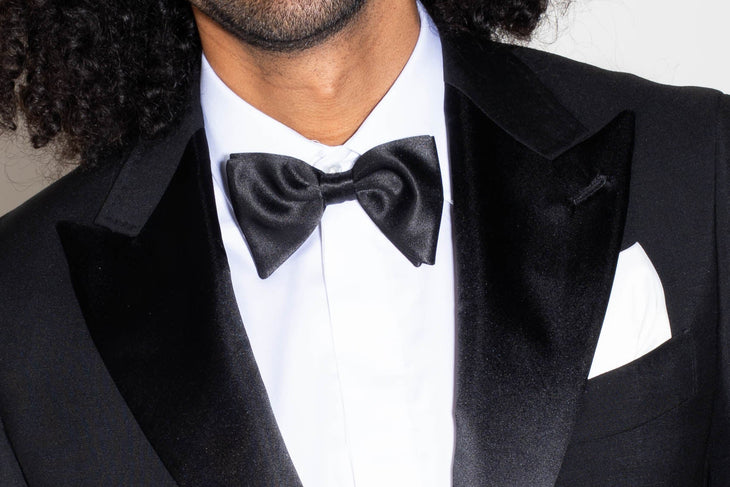 Classic black tuxedo jacket with bow tie and white shirt — Endless | Endless UAE