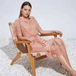 Ella Lace Midi Dress - Endless - UAE Rental and Resale for Women's Fashion