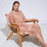 Ella Lace Midi Dress - Endless - UAE Rental and Resale for Women's Fashion