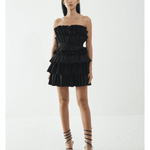 Elsher Mini Dress in Viscose Blend - Endless - UAE Rental and Resale for Women's Fashion