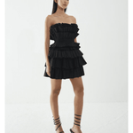 Elsher Mini Dress in Viscose Blend - Endless - UAE Rental and Resale for Women's Fashion