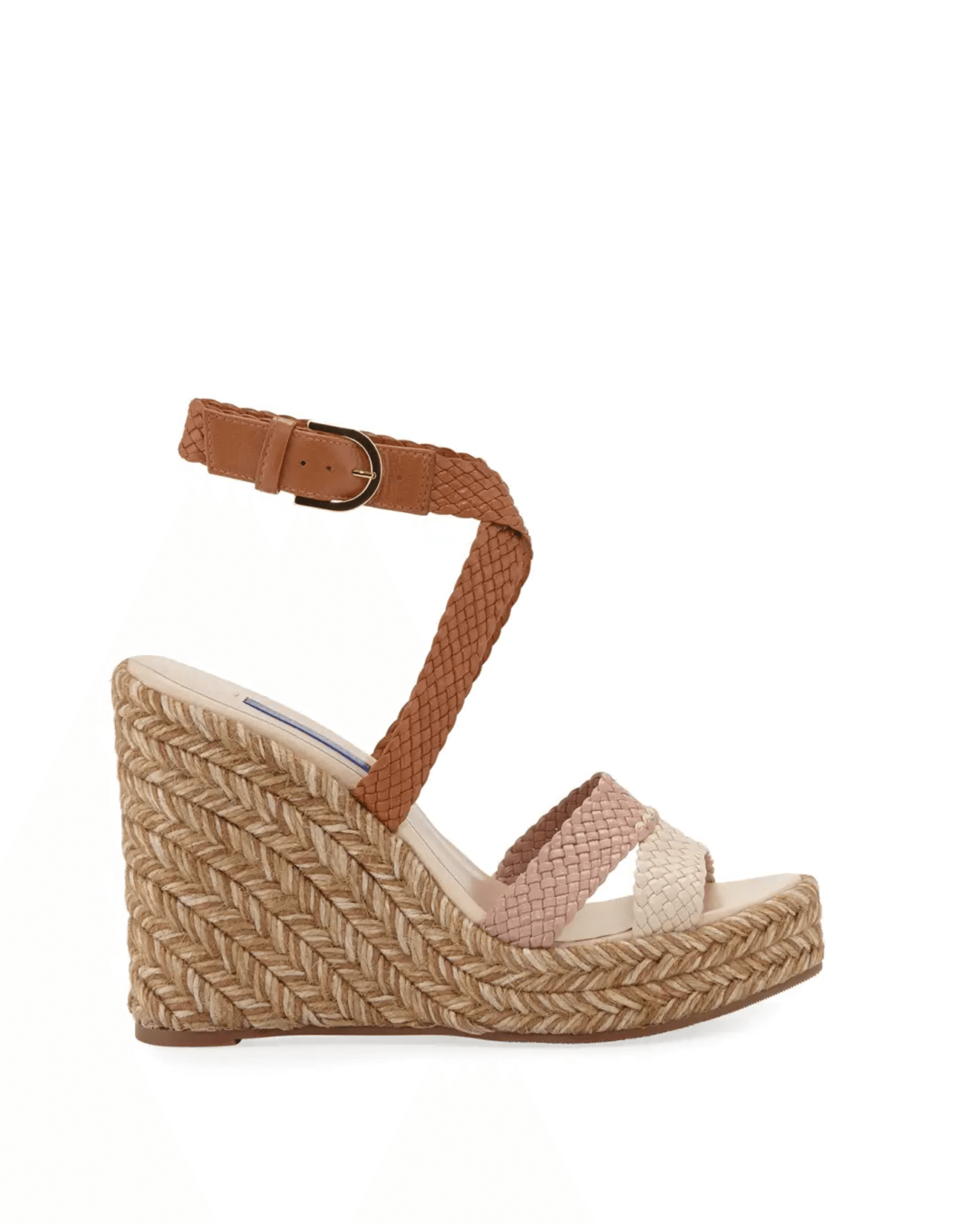 Elsie Tricolor Espadrille Wedge Sandals - Endless - UAE Rental and Resale for Women's Fashion
