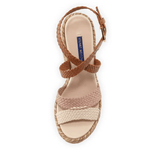 Elsie Tricolor Espadrille Wedge Sandals - Endless - UAE Rental and Resale for Women's Fashion