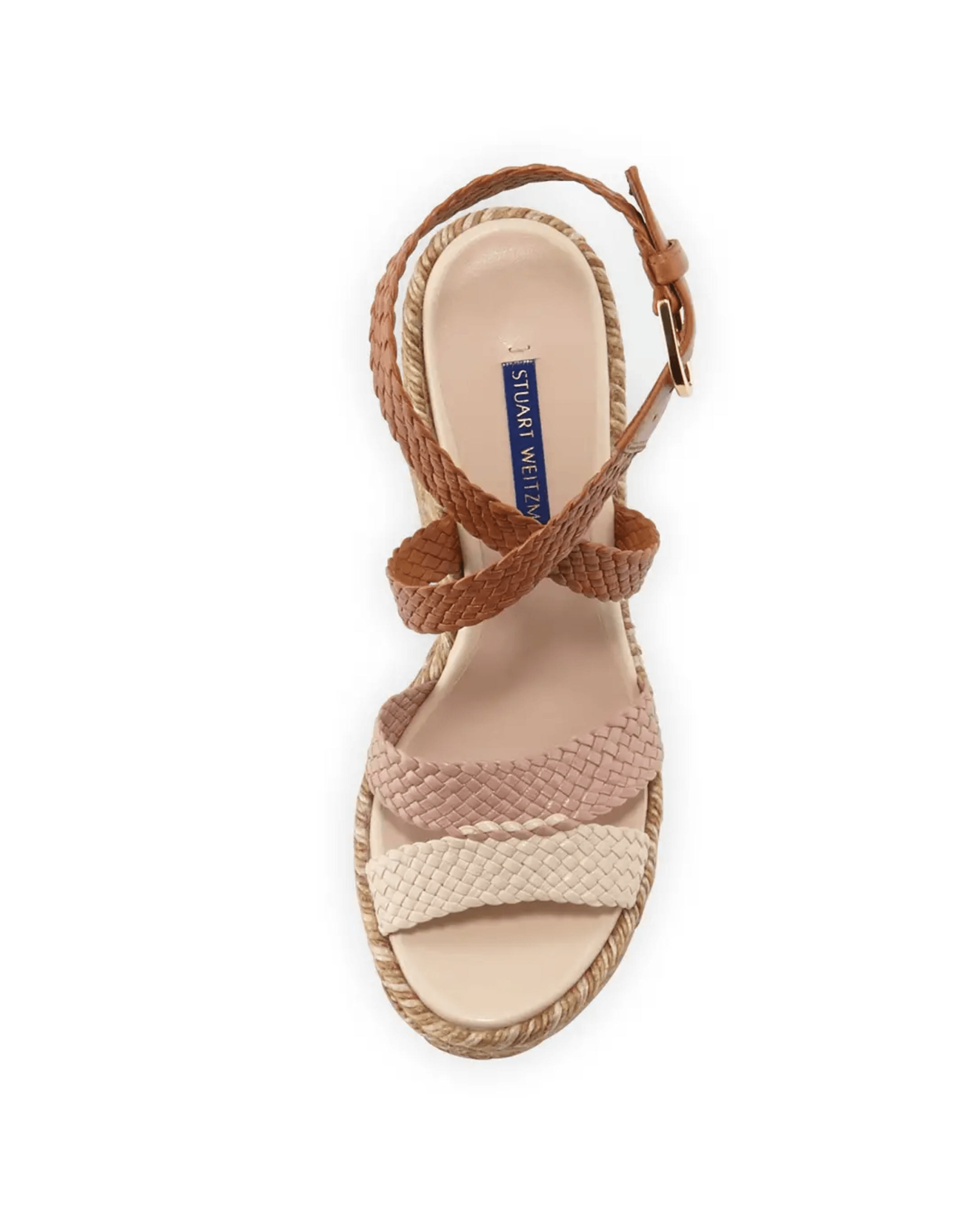 Elsie Tricolor Espadrille Wedge Sandals - Endless - UAE Rental and Resale for Women's Fashion