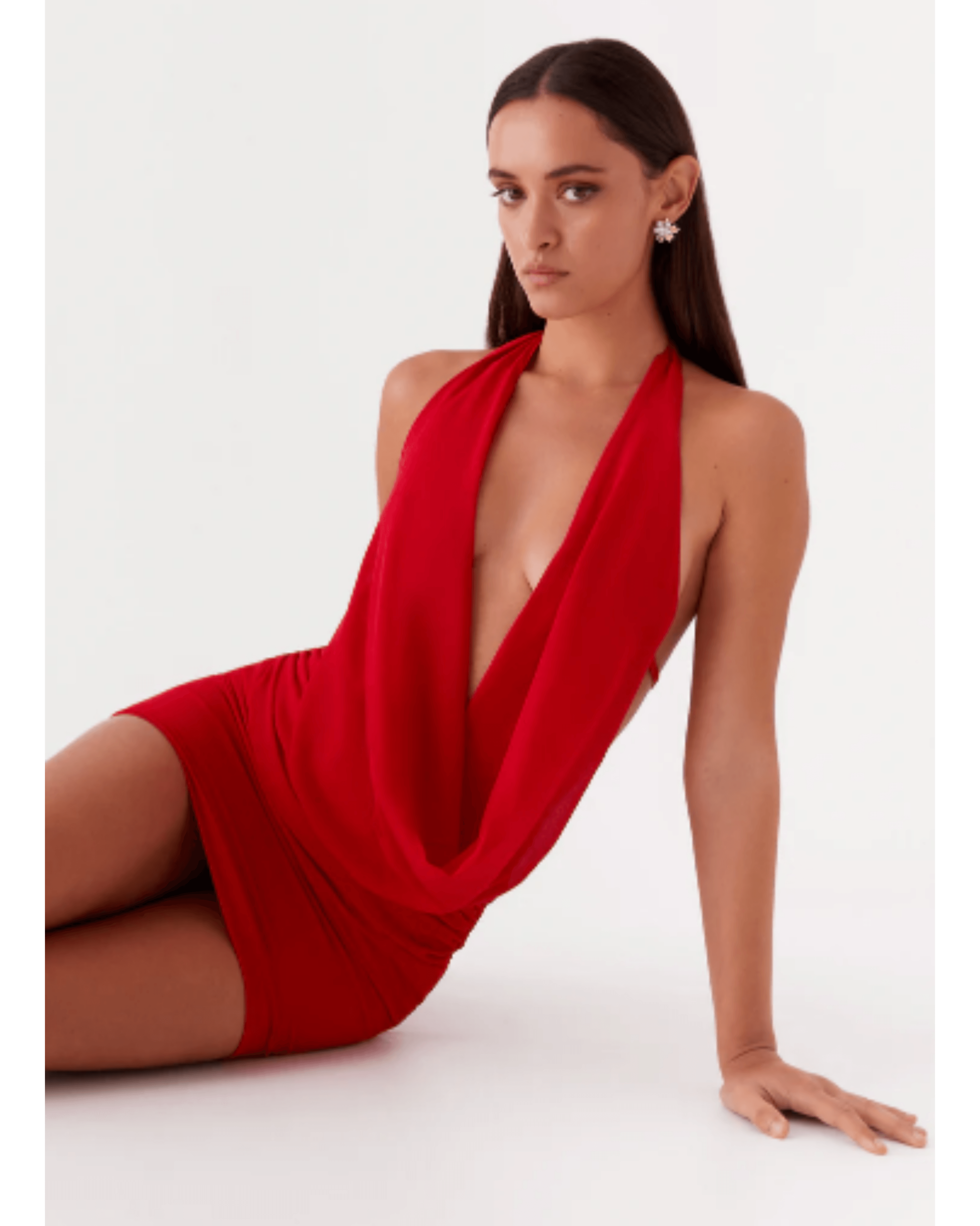 Elysia Chiffon Mini Dress - Endless - UAE Rental and Resale for Women's Fashion