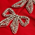 Embellished Bow-Detail Mini Dress - Endless - UAE Rental and Resale for Women's Fashion