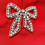 Embellished Bow-Detail Mini Dress - Endless - UAE Rental and Resale for Women's Fashion