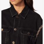 Embellished Denim Jacket - Endless - UAE Rental and Resale for Women's Fashion