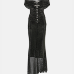 Embellished Metallic Midi Dress - Endless - UAE Rental and Resale for Women's Fashion