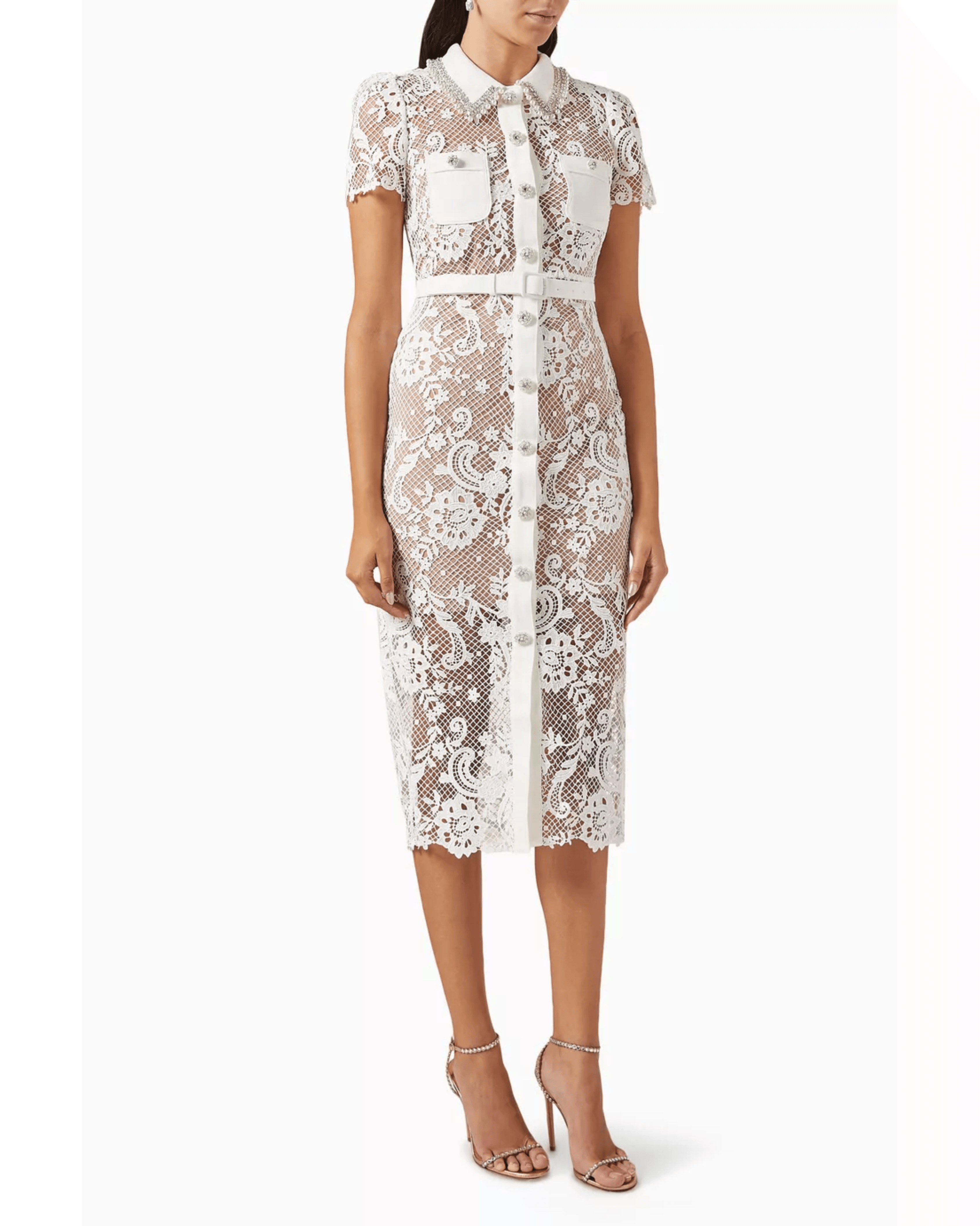 Embellished Midi Dress - Endless - UAE Rental and Resale for Women's Fashion