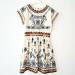 Embroidered Fit & Flare dress - Endless - UAE Rental and Resale for Women's Fashion