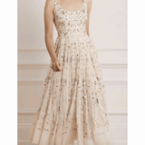 Embroidered Regency Garden Ballerina Dress - Endless - UAE Rental and Resale for Women's Fashion