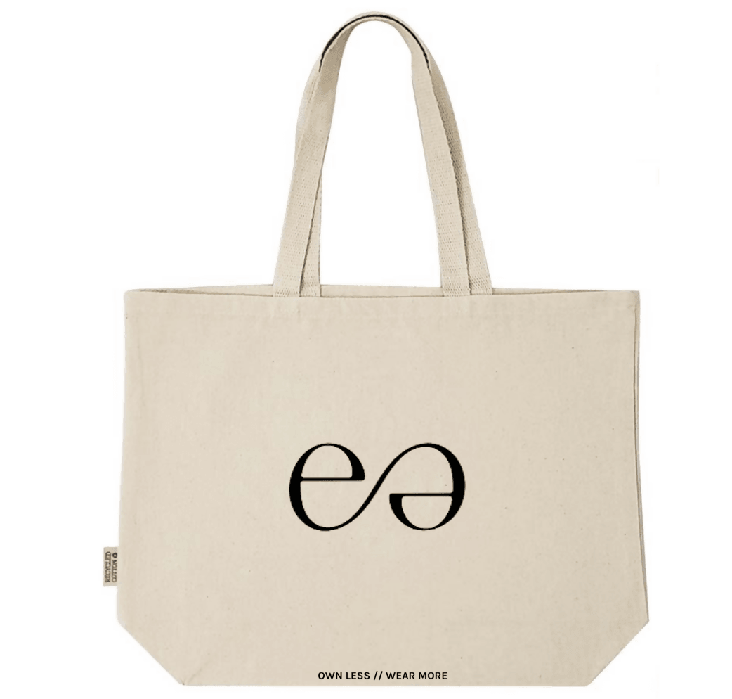 Endless Large Recycled Cotton Tote Bag - Endless - UAE Rental and Resale for Women's Fashion