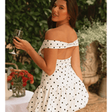 Endless Romance Off Shoulder Mini Dress - Endless - UAE Rental and Resale for Women's Fashion