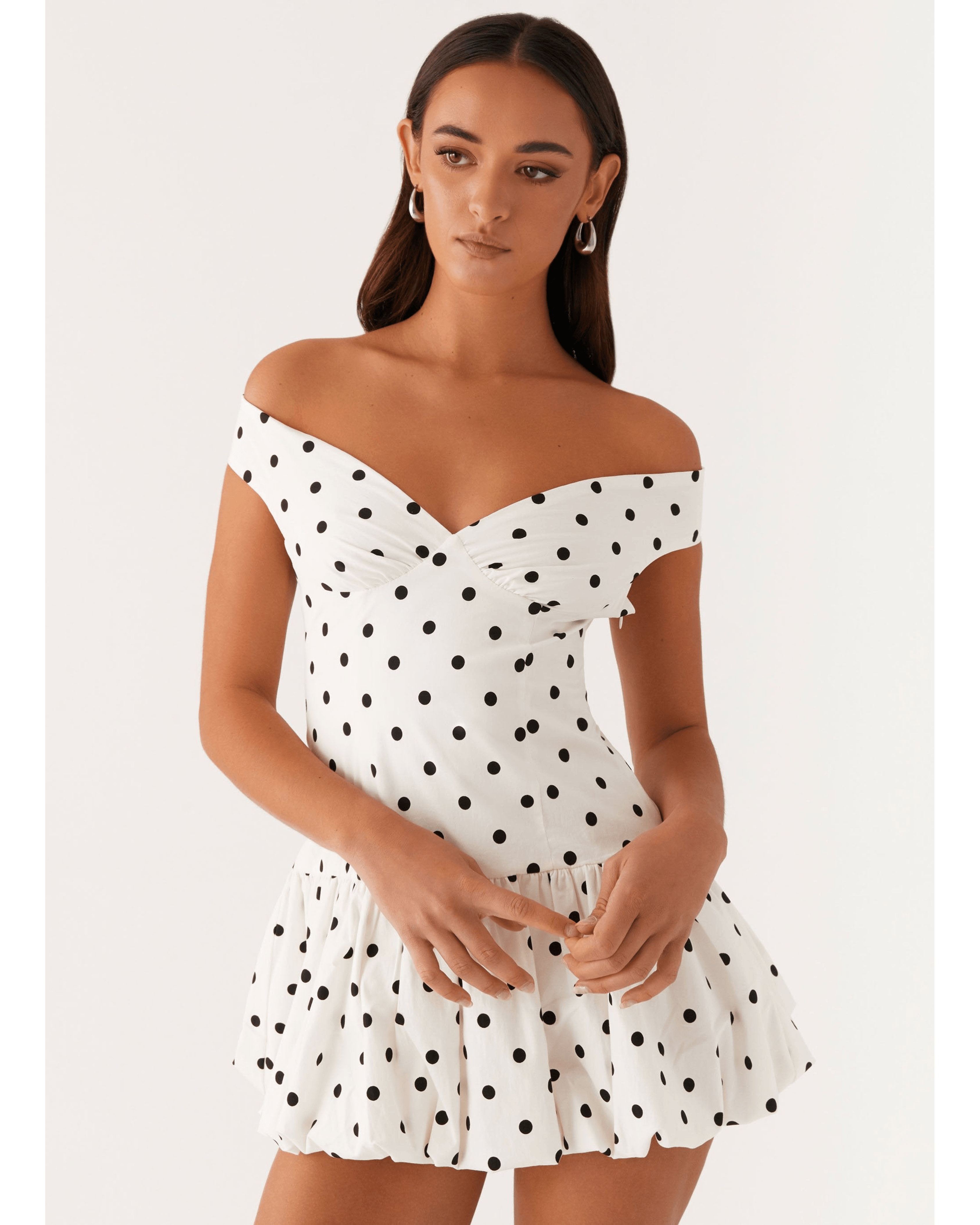Endless Romance Off Shoulder Mini Dress - Endless - UAE Rental and Resale for Women's Fashion