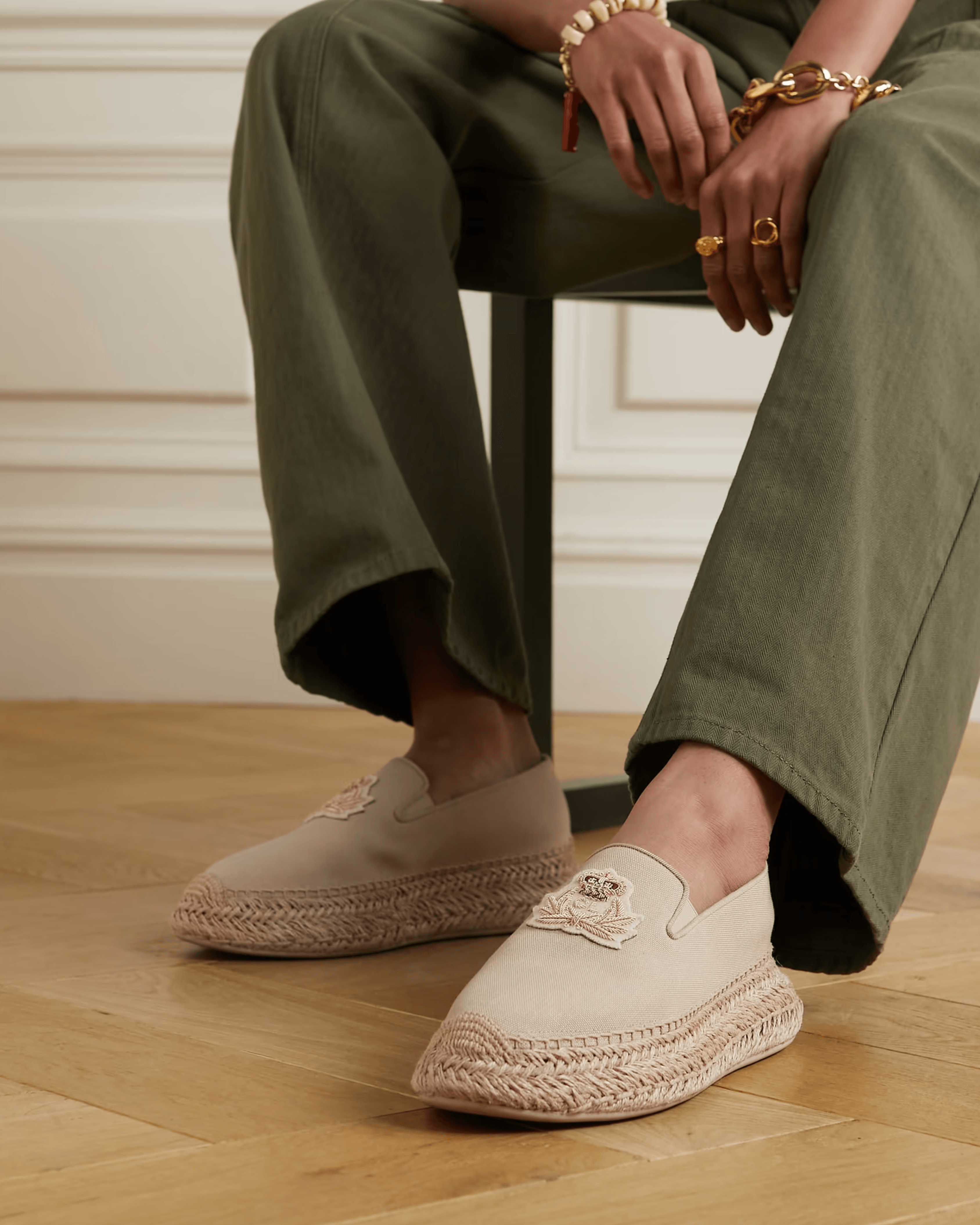 Espananou Canvas Platform Espadrille - Endless - UAE Rental and Resale for Women's Fashion