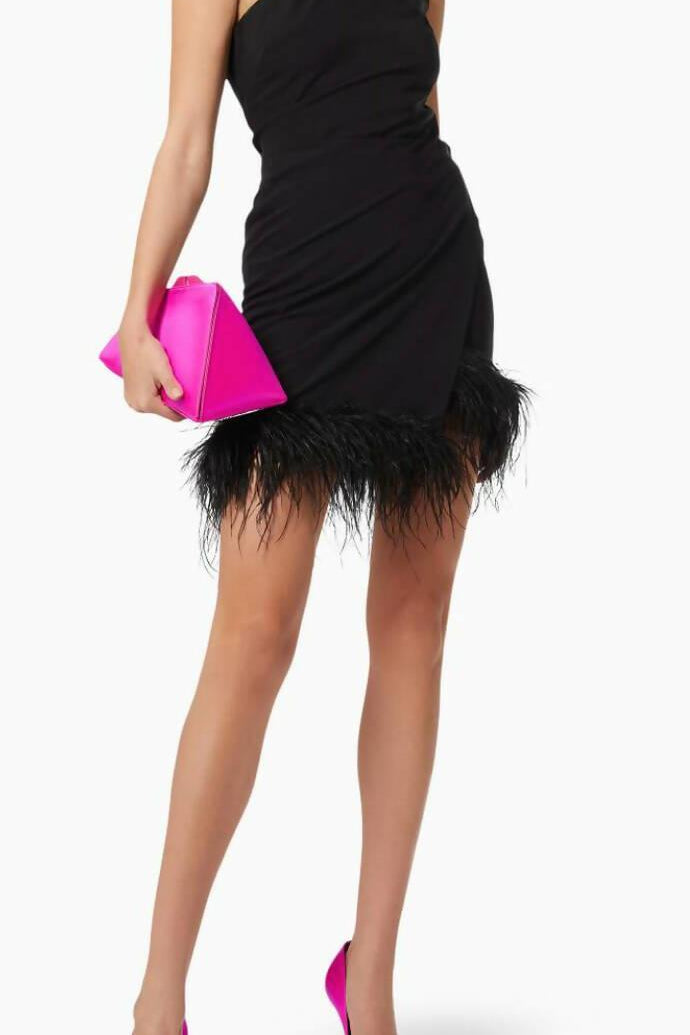 Espresso Wrap Skirt - Endless - UAE Rental and Resale for Women's Fashion