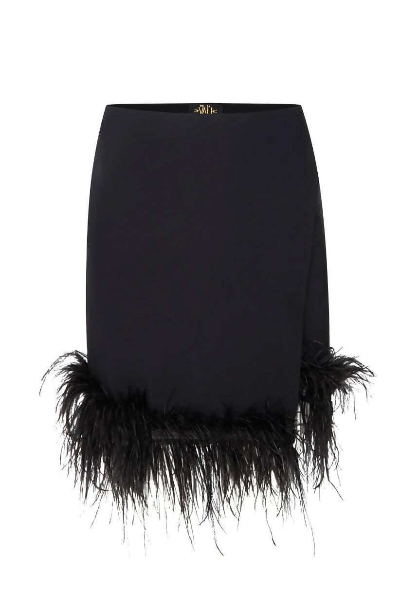 Espresso Wrap Skirt - Endless - UAE Rental and Resale for Women's Fashion