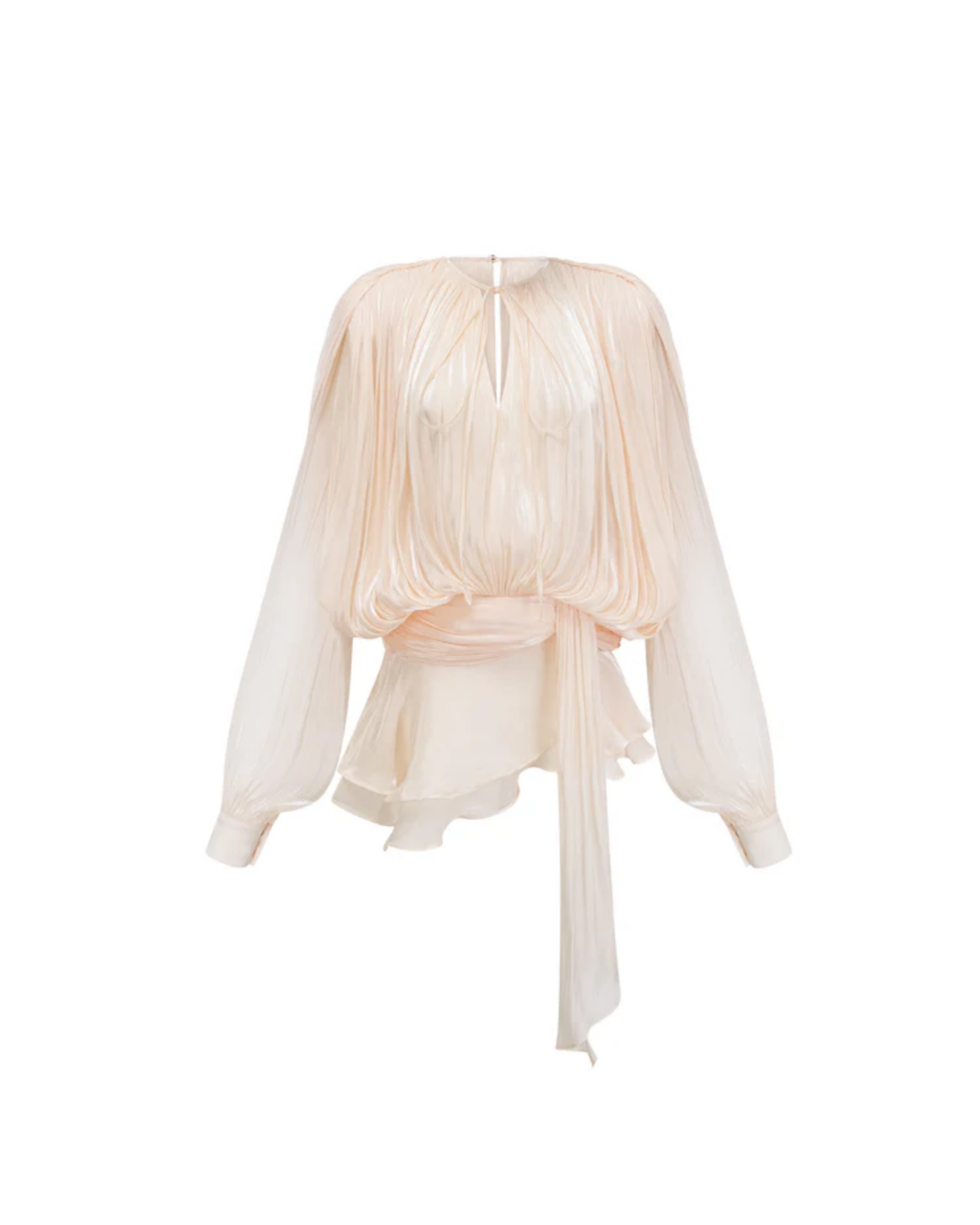 Eugénie Fully-pleated Ruffled Mini Dress - Endless - UAE Rental and Resale for Women's Fashion