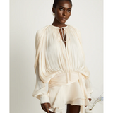 Eugénie Fully-pleated Ruffled Mini Dress - Endless - UAE Rental and Resale for Women's Fashion