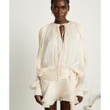 Eugénie Fully-pleated Ruffled Mini Dress - Endless - UAE Rental and Resale for Women's Fashion