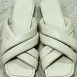 Eve Ivory Sandal - Endless - UAE Rental and Resale for Women's Fashion