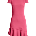 Fable Asymmetrical Ruffle Dress - Endless - UAE Rental and Resale for Women's Fashion