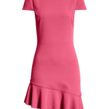 Fable Asymmetrical Ruffle Dress - Endless - UAE Rental and Resale for Women's Fashion