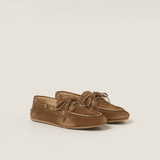 Faded Unlined Suede Loafers - Endless - UAE Rental and Resale for Women's Fashion