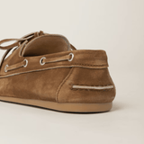 Faded Unlined Suede Loafers - Endless - UAE Rental and Resale for Women's Fashion