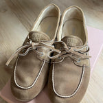 Faded Unlined Suede Loafers - Endless - UAE Rental and Resale for Women's Fashion