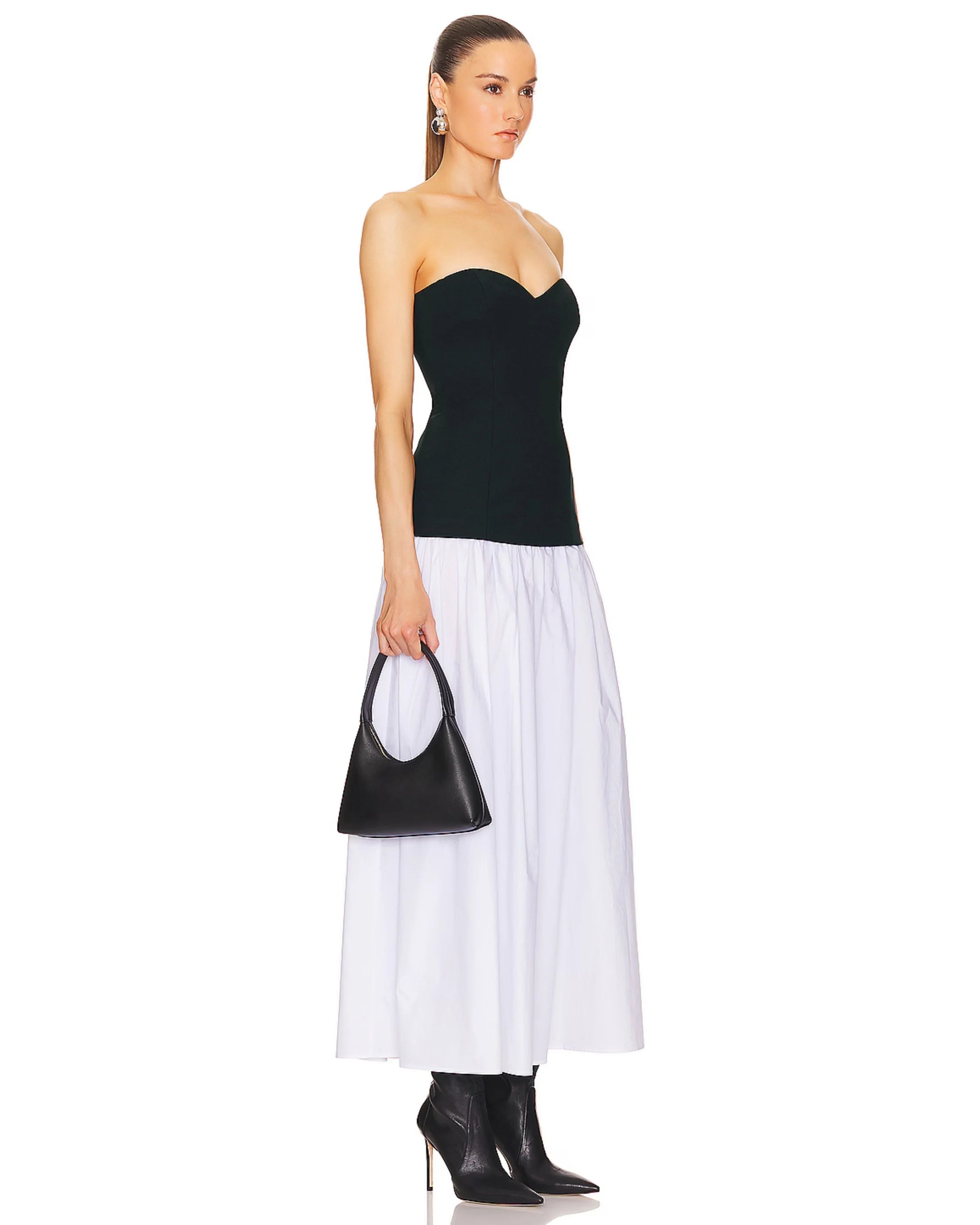 Faille Colorblock Midi Dress - Endless - UAE Rental and Resale for Women's Fashion